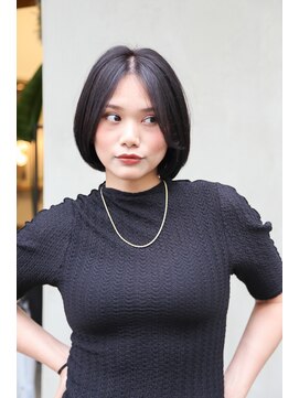 イーエン ヘアーデザイン(iiEn hair design) レッドブラック×ボブ