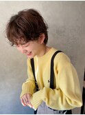 ショートウルフパーママッシュパーマボブパーマ