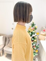 バブ バイネオリーブ(Bab by neolive)&nbsp;ハイトーンハイライト/ボブ/切りっぱなし/ワンレン