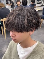 フィフスパーク(fifth PARK) 渋谷緩め波巻きスパイラルパーマ縦落ちスパイラルパーマ刈り上げ