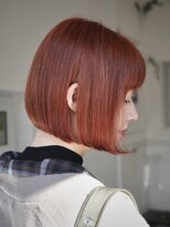 カムジーヘッドカミノウラ(COMEGHEAD KAMINOURA)&nbsp;ダブルカラーピンクベージュベージュカラーケアブリーチミニボブ