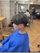 アイビーシー(I.B.C)&nbsp;センターパート×ホワイトメッシュ