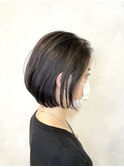 【ANGELICA後藤】首が綺麗に見える前下がり小顔ショート