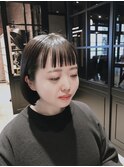 マッシュショートミニボブマッシュバングマッシュボブ