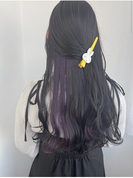 リルミー ミュエナ 大須 矢場町(Lilme myuena) 【インナーカラー】ラベンダー+ディープグレー *Lilme*