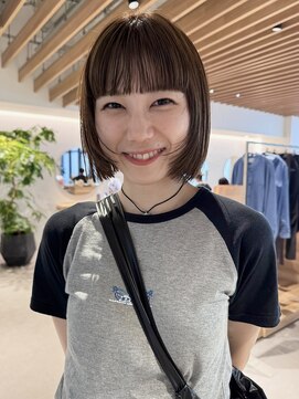 アオイ(aoi.) brownbeige×Bob