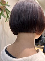 シム 千葉(sim) ぷつっとボブカット　　stylist  nana