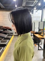 ソイクフ 高田馬場店(SOY-KUFU)&nbsp;20代30代40代◎似合わせカット暗めカラーぷつっとボブ