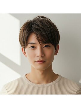 コトナ 越谷店 軽やかフェザーパーマカット×ナチュラルカラー