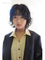 ツナグ(tsunagu)&nbsp;ふゆの暗髪パーマ