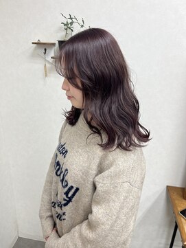 リングバイモアムー(Ring by Moremuu) <Hazuki>   ピンクパープル