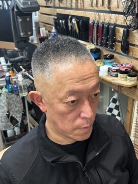 メンズヘア ササキ(sasaki) フェザーバック　ソフトモヒカン