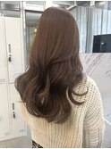 ミルクティーブラウン＊ブリーチなしベージュ