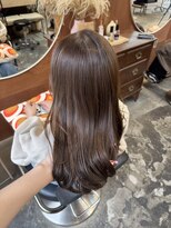 チャプター 問屋町(chapter)&nbsp;ブリーチなし透明感ケアカラー赤味なしオリーブベージュブラウン