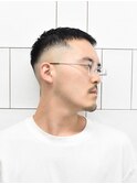 メンズバーバースタイルクロップヘア