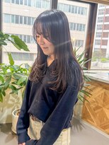 クリック(Click) 着物ヘア/大人ガーリー/ダークアッシュ/似合わせカット/小倉