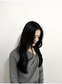 透明感たっぷりブルーブラック