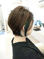 シルビジュー(Cills Bijou)&nbsp;☆大人女性ショートグラデーションボブインナーカラー☆