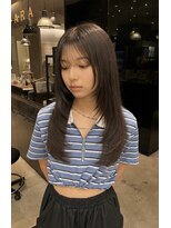 サラ 山口店(SARA)&nbsp;シースルーバング×韓国風レイヤー