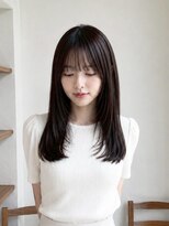 レセ 南柏店(Laissez)&nbsp;艶髪サラツヤストレート/髪質改善/地毛風カラー/顔周りレイヤー