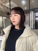 セン(SEN) 20代/30代/暗髪/パープルカラー