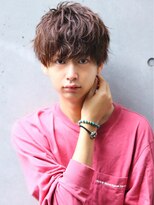 ネイビー(NAVY)&nbsp;{NAVY】イメチェン☆ ネープレスハーフスパイラルマッシュ 恭平