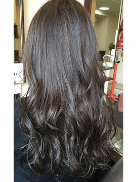 シャワ(CHAWA) 【salon de OCCO】全体メッシュの透明感グレージュ