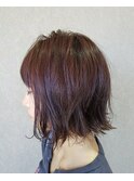 切りっぱなしボブ