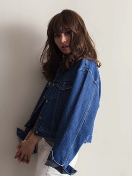 カッファ 東銀座(CUFFA) 【CUFFA】無造作カールデザインカラー大人ボブ東銀座築地新富町