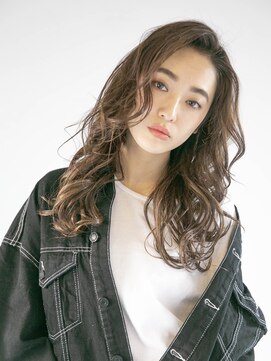アースコアフュールボーテ 太田店(EARTH coiffure beaute) 透明感かきあげデジタルパーマスタイル