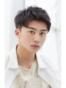 ミチオ ノザワ ヘアサロン ギンザ(Michio Nozawa HAIR SALON Ginza) ツーブロックワイルドアップバング無造作ショート【瀧上丈司】