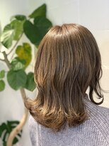 シェル 吉祥寺(shell)&nbsp;パールベージュ☆外ハネミディアム