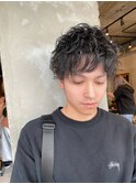 メンズマッシュ スパイラルパーマ