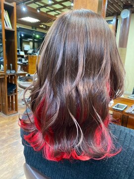 美容室クラフト ユーカリヶ丘店 インナーカラー