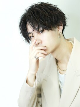 リップス 表参道店(LIPPS) 波打ちツイスト前下がりセンターパート【オルカ】