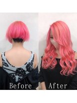 あるじゃんすー 町田店&nbsp;ホットピンクコーラル#シールエクステ#フェザーバング#町田