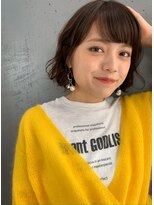 パム 恵比寿(PAM.)&nbsp;香草カラーでつくる柔らかブラウンボブ