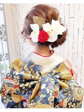 美容室 ロジェ(Roje) お着物ヘアアレンジ
