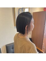 アルマヘアー(Alma hair by murasaki)&nbsp;◎切りっぱなしボブのインナーカラー◎