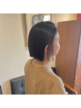 アルマヘアー(Alma hair by murasaki) ◎切りっぱなしボブのインナーカラー◎