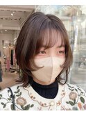 *ネオウルフカット!姫カットウルフミディアムレイヤーカット