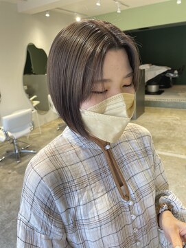 サビィ(Sabby) ブリーチ1回透明感抜群ライトベージュ/多摩センター/岡木乃美