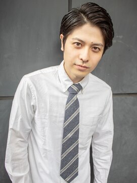 エイトメン 吉祥寺店(EIGHT MEN) 【EIGHTMEN】ビジネス七三オールバックモテ髪ショート