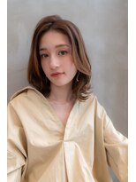 ドットハリス(.Hallis)&nbsp;大人可愛い前髪/ミディアム/ボブ/20代30代/原宿/表参道