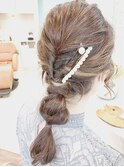 ルーズヘアセット