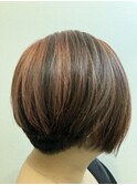 前下がりショートボブ