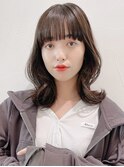 韓国風くびれヘア_ショコラアッシュヘルシースタイル_48958