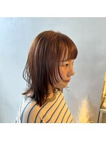 フィゼル 福島店(fizelle)&nbsp;お洒落ウルフカット＊いけもとみお