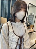 ミディアム　韓国　顔まわりレイヤー　haruhi【大宮】