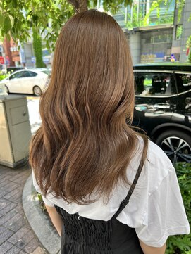 リコ ヘアアンドリラクゼーション 名駅店(LICO HAIR＆RELAXATION) 【LICO】ナチュラルベージュbyコモト ハルキ